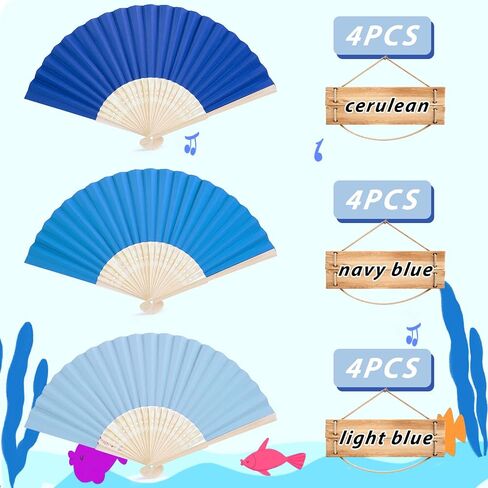 JOHOUSE Foldable Bamboo Fans, 12PCS Eastern Style Handheld Fan Japanese Chinese Fan for DIY Decoration Wedding Dancing Party Summer Pink in Saudi Arabia