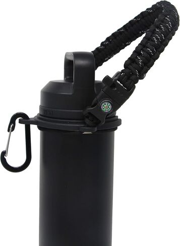 مقبض باراكورد لزجاجات المياه YETI Rambler 46oz 36oz 26oz 64oz 18oz 12oz، حزام حمل متين - حامل in Kuwait