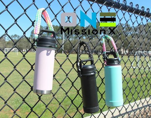 مقبض باراكورد لزجاجات المياه YETI Rambler 46oz 36oz 26oz 64oz 18oz 12oz، حزام حمل متين - حامل in Kuwait