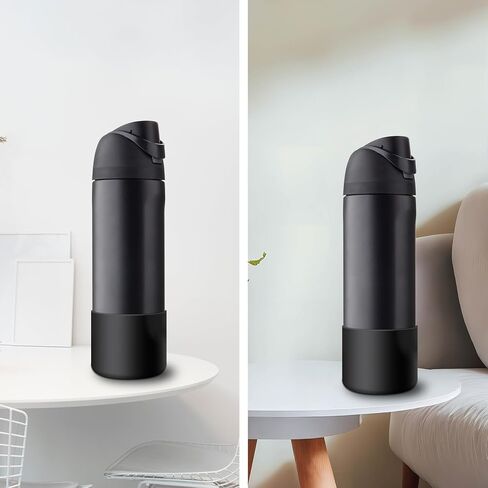 حذاء من السيليكون لزجاجة مياه Owala سعة 24 أونصة 32 أونصة 40 أونصة، قطعتان من الأكمام الواقية المضادة للانزلاق لزجاجات المياه FreeSip/Twist/Flip، خالية من BPA، آمنة للاستخدام في غسالة الأطباق، ملحقات الأكواب بغطاء ممتص للصدمات سفلي in Kuwait