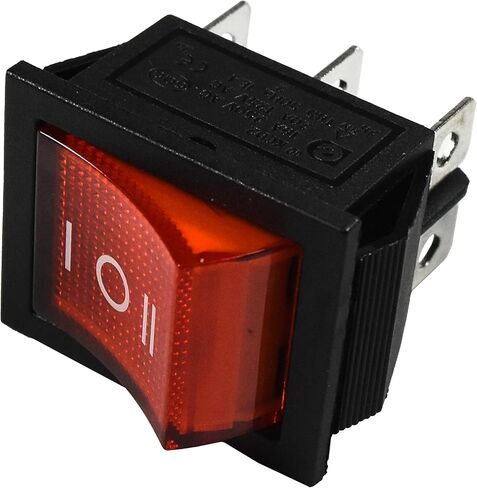 HQRP Start On Off Rocker Switch 6-Prong 20A 125V متوافق مع Champion Power 5.1000.001.3 100110 100238 100296 100297 100334 100396 100423 100463 41532 76533 BD100619 مولد كهربائي in Saudi Arabia