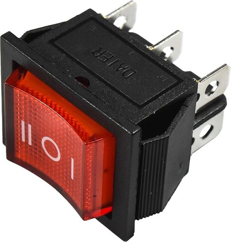 HQRP Start On Off Rocker Switch 6-Prong 20A 125V متوافق مع Champion Power 5.1000.001.3 100110 100238 100296 100297 100334 100396 100423 100463 41532 76533 BD100619 مولد كهربائي in Saudi Arabia