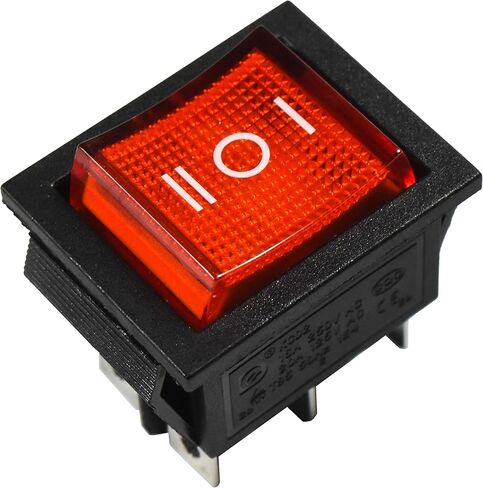 HQRP Start On Off Rocker Switch 6-Prong 20A 125V متوافق مع Champion Power 5.1000.001.3 100110 100238 100296 100297 100334 100396 100423 100463 41532 76533 BD100619 مولد كهربائي in Saudi Arabia