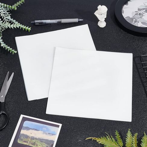 ورقة سيليكون لاصقة مقاس 10 × 10 بوصة من بينكريت، لوحة من مطاط السيليكون الناعم الأبيض لمواد الحشوات DIY، الدعم، التسوية، الختم، المصدات، التآكل، الأرضيات in Kuwait