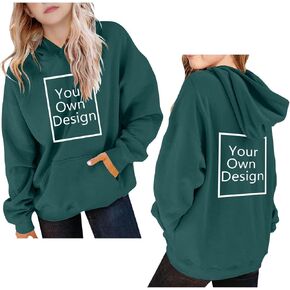 Cute Custom Hoodie For Kids Boys Girls Personalized Sweatshirt With Text/Photo Trendy Long Sleeve Tops On Front Back in Kuwait