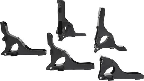 KUAFU Cabin Fairing Hinge Compatible with 2008-2017 Freightliner Cascadia Semi Trucks R1 R2 R3 Bottom Fairing Mounting Brackets 3Pcs - Right Passenger Side in Saudi Arabia