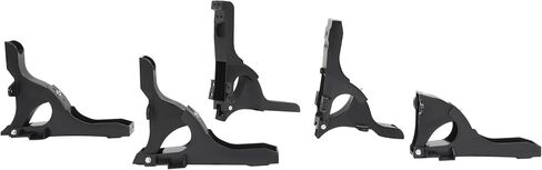 KUAFU Cabin Fairing Hinge Compatible with 2008-2017 Freightliner Cascadia Semi Trucks R1 R2 R3 Bottom Fairing Mounting Brackets 3Pcs - Right Passenger Side in Saudi Arabia