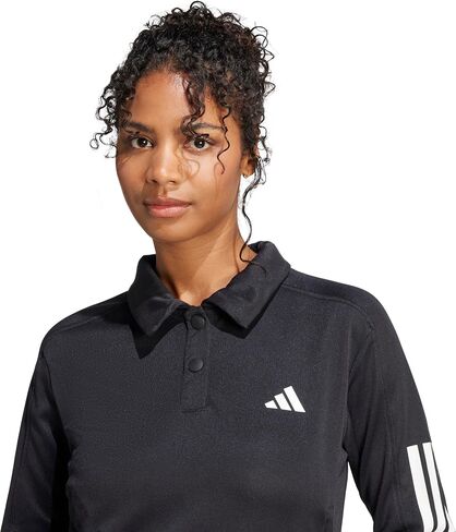 adidas Women's Iconic 3-Stripes Snap Track Top in Saudi Arabia