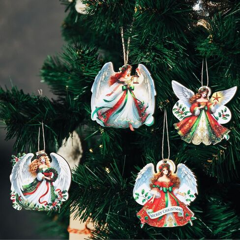 Bencailor 24 Pcs Halloween Hanging Ornaments Bloody Beware Warning Decorations Wooden Halloween Decorations for Tree Halloween Decor Scary Theme Graves Party Supplies for Indoor Home Party (Crow) in Saudi Arabia