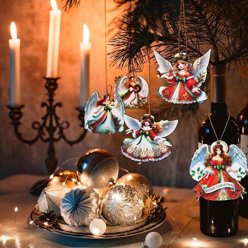 Bencailor 24 Pcs Halloween Hanging Ornaments Bloody Beware Warning Decorations Wooden Halloween Decorations for Tree Halloween Decor Scary Theme Graves Party Supplies for Indoor Home Party (Crow) in Saudi Arabia
