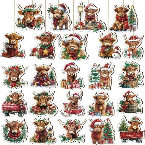 Bencailor 24 Pcs Halloween Hanging Ornaments Bloody Beware Warning Decorations Wooden Halloween Decorations for Tree Halloween Decor Scary Theme Graves Party Supplies for Indoor Home Party (Crow) in Saudi Arabia
