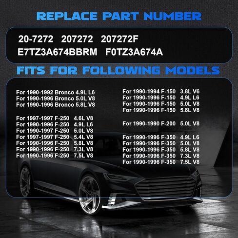 مضخة توجيه كهربائية 20-7272 مع خزان يناسب 1990-1996 F-150، لـ 1990-1997 F-250، لـ 1997 F-250 HD، لـ 1990-1996 F-350، لـ 1990-1996 برونكو، استبدل OE 52855186AE، 52855186أف in Kuwait
