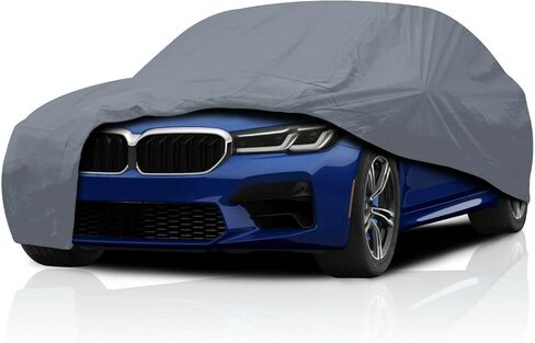 غطاء سيارة من سلسلة DaShield Ultimum لسيارة BMW i8 2014-2020 Coupe 2-Door Roadster Coupe حماية من جميع الأحوال الجوية شبه مخصصة للغبار والشمس والثلج والمطر وحماية داخلية وخارجية in Saudi Arabia