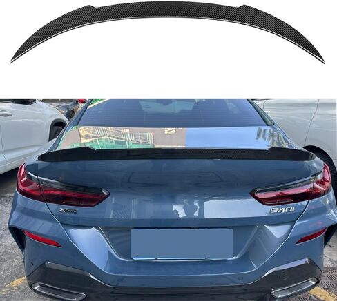يناسب 2020-25 BMW 8 Series G16 840i 850i Gran Coupe & F93 M8 من ألياف الكربون الخلفية الجذع سبويلر الجناح الشفاه (P) in Kuwait