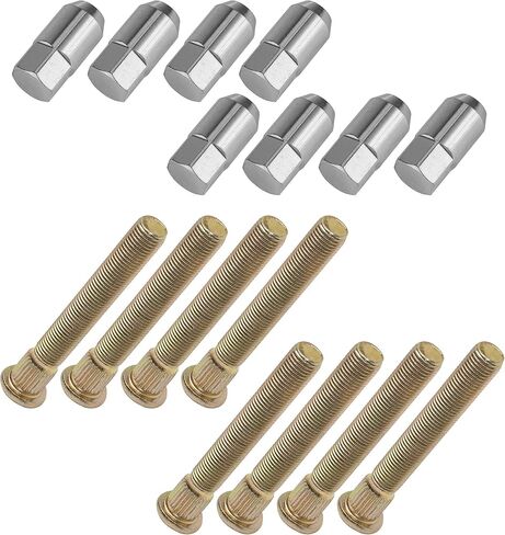 Caltric 8X Wheel Lug Nuts and Studs Compatible with Polaris RZR 800 S 2010 2011 2012 2013 2014 in Saudi Arabia