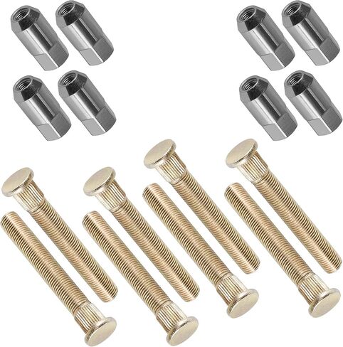Caltric 8X Wheel Lug Nuts and Studs Compatible with Polaris RZR 800 S 2010 2011 2012 2013 2014 in Saudi Arabia