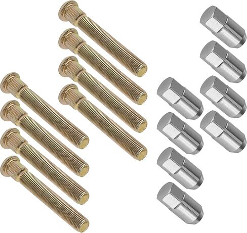 Caltric 8X Wheel Lug Nuts and Studs Compatible with Polaris RZR 800 S 2010 2011 2012 2013 2014 in Saudi Arabia