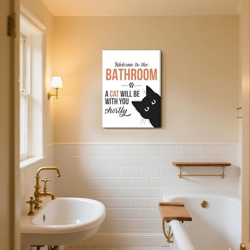 Ovczax Framed Funny Black And White Bathroom Wall Painting Elephant And Duck In Bathtub Cute Animals Kids Room Decor Canvas Print Decor 12 * 16in in Saudi Arabia