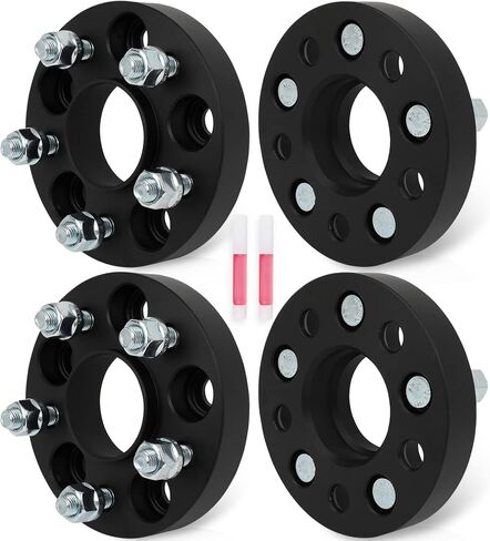 ECCPP 4PCS 5x108 to 5x108 Wheel Spacers Hub Centric 1.25" 5 Lug 12x1.5 63.4mm hub bore for ford Escape 2015 2017 2013-2022 for ford Focus 2012-2018 in Saudi Arabia