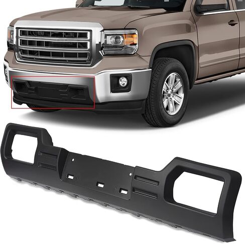 لوحة انزلاقية للمصد الأمامي من HECASA متوافقة مع 2014 2015 GMC Sierra 1500 بديلة لـ 22902312 GM1053100 حماية الغطاء السفلي من البلاستيك الأسود in Saudi Arabia