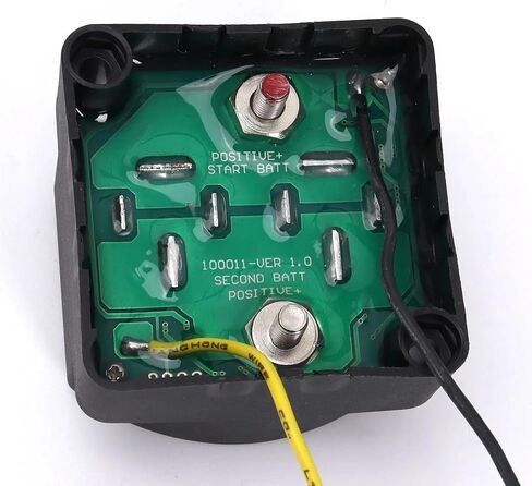 Voltage Sensitive Split Charge Relay Set 12V AMP VSR 110Amp for Camper Car RV Yacht Steamer Smart 2 Battery Bank Isolator Charge(A) in Saudi Arabia
