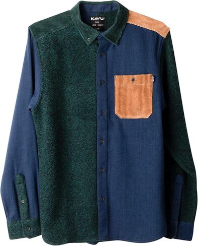 KAVU in The Mix Shirt Button Up Corduroy Jacket in Saudi Arabia