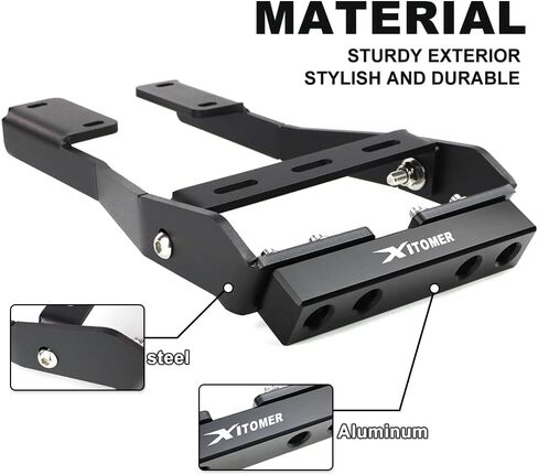 Xitomer Steel Scrape Bars Compatible with MT-09 / SP 2021-2023 MT09 MT 09 SP 12 bar Stunt Riding Scraper Guards 12 o'clock Street Stunting Tail Bar in Saudi Arabia