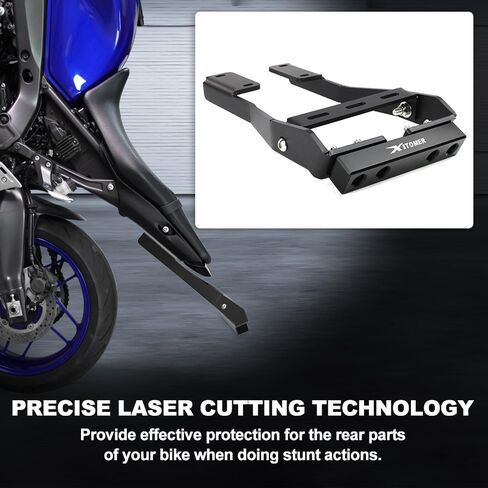 Xitomer Steel Scrape Bars Compatible with MT-09 / SP 2021-2023 MT09 MT 09 SP 12 bar Stunt Riding Scraper Guards 12 o'clock Street Stunting Tail Bar in Saudi Arabia