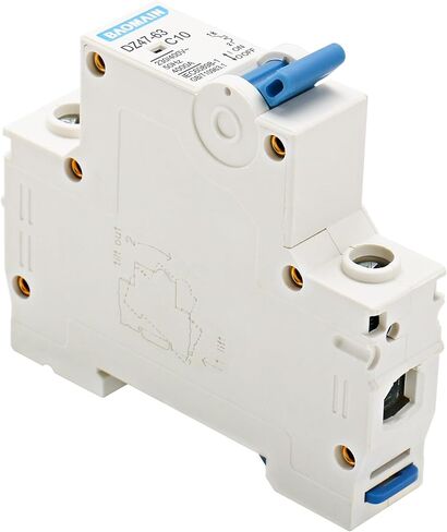 Baomain Miniature Circuit Breaker DZ47-63 C25 AC 230V 25Amp 1 Pole DIN Rail Mounting in Saudi Arabia