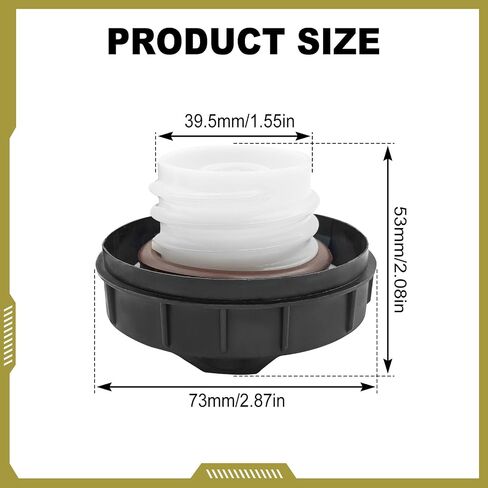 17670-SM4-A04 Fuel Cap, Compatible with Odyssey 1995-2001, CR-V 1997-2001, Civic 1993-2000, RL 1996-2001, CL 1997-2003 etc, Replace OE #17670SM4A04 in Saudi Arabia