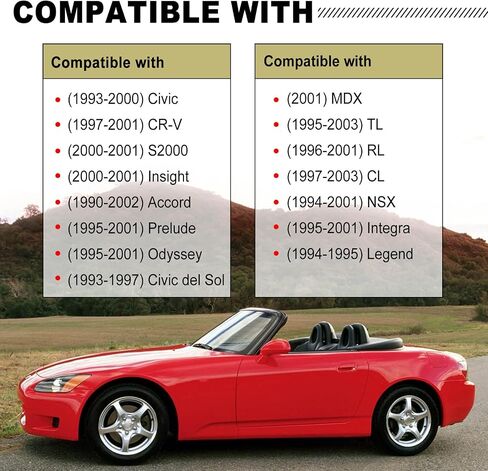 17670-SM4-A04 Fuel Cap, Compatible with Odyssey 1995-2001, CR-V 1997-2001, Civic 1993-2000, RL 1996-2001, CL 1997-2003 etc, Replace OE #17670SM4A04 in Saudi Arabia