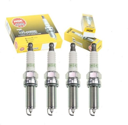 4 pc NGK G-Power Spark Plugs compatible with Hyundai Accent 1.6L L4 2012-2019 in Saudi Arabia