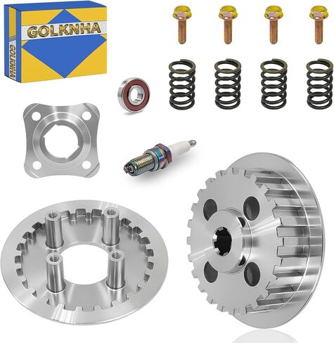 مركز القابض الداخلي ولوحة الضغط الخارجي متوافقة مع Honda CRF100F XR100 XR100R XL100S OEM # 22121-436-000 22350-115-020 in Saudi Arabia