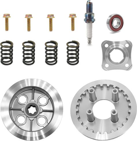 مركز القابض الداخلي ولوحة الضغط الخارجي متوافقة مع Honda CRF100F XR100 XR100R XL100S OEM # 22121-436-000 22350-115-020 in Saudi Arabia