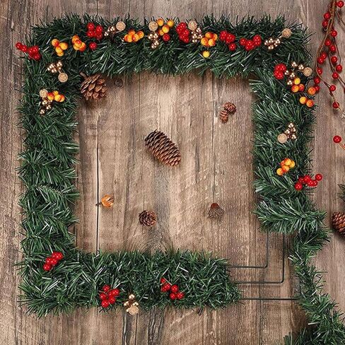 Luxshiny سلك مربع إكليل إطار معدني شكل إطار سلكي DIY إكليل زهور طوق إطار سلكي ديكورات يوم القديس باتريك لترتيبات الزهور DIY Craft، 25.00X25.00X0.30 سم، أخضر in Kuwait