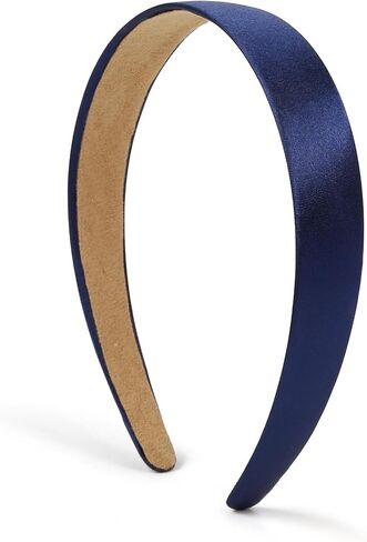 WOVOWOVO Blue Headbands for Women Girls Satin Headband Light Blue in Kuwait