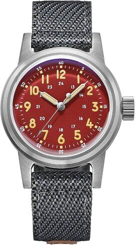 ADDIESDIVE 36 MM Vintage Automatic Watch Sterile Dial 200 M Waterproof Military Watches for Men and Women Nylon/Leather Strap Outdoor Sport Watch in Saudi Arabia