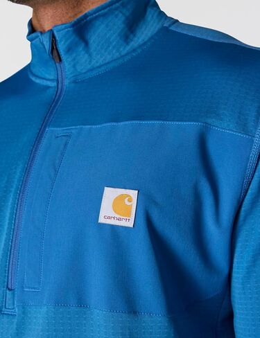 تي شيرت Carhartt Force مريح ذو رقبة وهمية نصف سحاب للرجال من Carhartt in Saudi Arabia