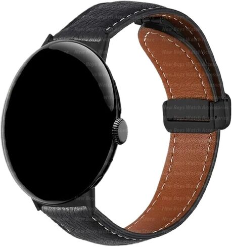 Leather Loop Watch Strap Fit for Google Pixel Watch 3 45mm/ 32 1 41mm Band Accessories in Saudi Arabia