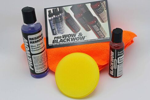 & PRE Wow Auto Plastic Exterior Cleaner & Restorer Detailbest Kit in Saudi Arabia