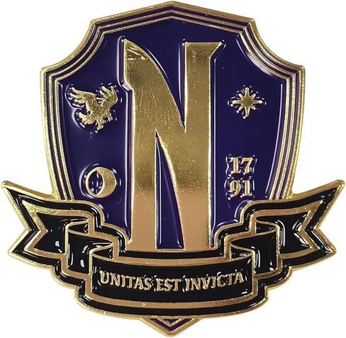 Wednesday - Nevermore Academy Enamel Pin in Saudi Arabia