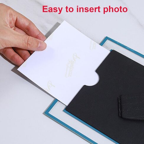 Photo Frames Picture Frame 2 Pack 3.5x5 High Definition Glass Vertical and Horizontal for Table Desk Shelf Office House Decoration Gifts in Saudi Arabia