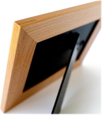 5th Wedding Anniversary Wood Picture Frame - 5th Anniversary Picture Frame, 5th Anniversary Frame for Him, 5 Year Anniversary Wooden Gift - 4x6 Landscape in Saudi Arabia