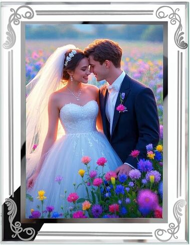 Photo Frames Picture Frame 2 Pack 3.5x5 High Definition Glass Vertical and Horizontal for Table Desk Shelf Office House Decoration Gifts in Saudi Arabia