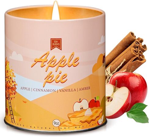 Amber Patchouli Scented Candles, Long Lasting Burn Candles for Home Scented, Soy Wax Stress Relief Jar Candles, 7 oz in Saudi Arabia