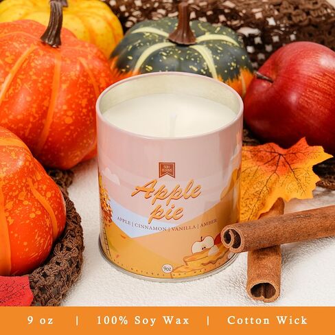 Amber Patchouli Scented Candles, Long Lasting Burn Candles for Home Scented, Soy Wax Stress Relief Jar Candles, 7 oz in Saudi Arabia