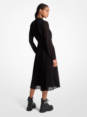 Michael Kors Women's Pleated Shirt Dress in Saudi Arabia
