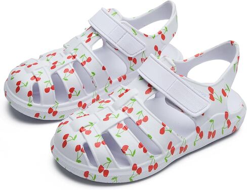 Kids'Popular Summer Footwear,Adjustable toe closure Sandals with Adorable Cartoon Prints,Breathable and antislip,Summer Outdoor/Indoor Shoes in Saudi Arabia