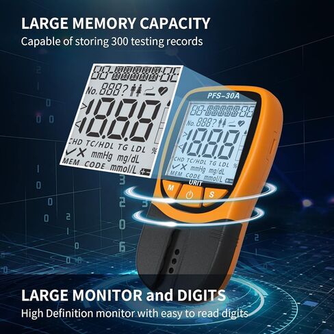 مجموعة اختبار الدهون 5 في 1، مجموعات اختبار الكوليسترول، مجموعة أدوات قياس الكوليسترول في المنزل، (تتضمن شرائط اختبار الدهون الكل في واحد 10 قطع × 5 في 1) in Kuwait
