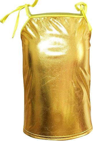 Girls Sequin Spaghetti Straps Tank Tops 2025 Trendy Sparkle Shimmer Dance Tops Kids Summer Glitter Performance Shirts in Kuwait